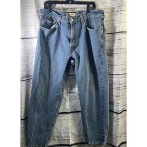 Levis 550 Jeans Mens 38 X 30 Relaxed Fit Medium Wash Blue Denim